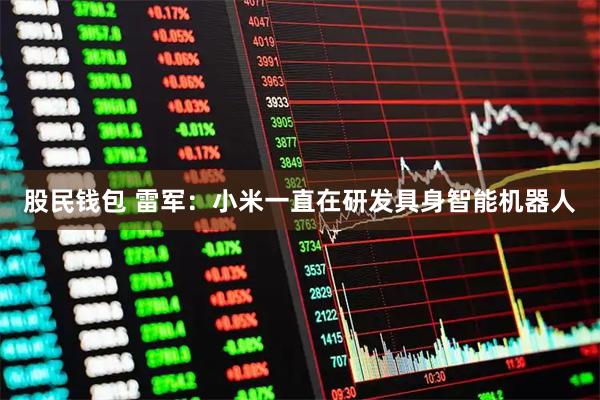 股民钱包 雷军：小米一直在研发具身智能机器人