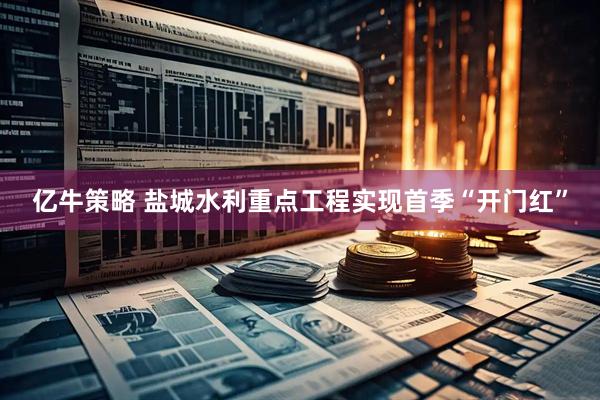 亿牛策略 盐城水利重点工程实现首季“开门红”