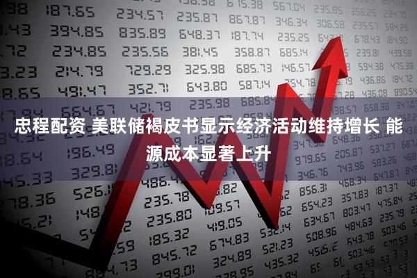 忠程配资 美联储褐皮书显示经济活动维持增长 能源成本显著上升