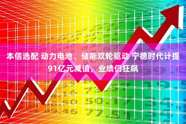本信选配 动力电池、储能双轮驱动 宁德时代计提91亿元减值,业绩仍狂飙